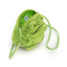 Lade das Bild in den Galerie-Viewer, Jellycat &#39;&#39;Ricky Rain Frog&#39;&#39; Tasche
