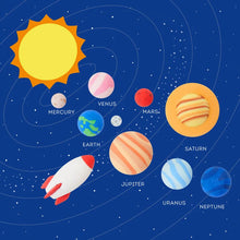 Load image into Gallery viewer, Set of 9 Erasers, Solar System

