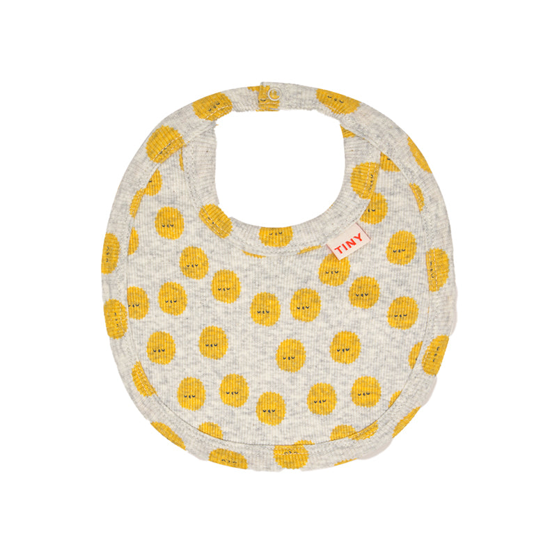 Baby Bib, Sun Light Grey