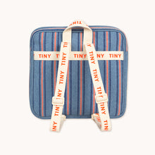 Load image into Gallery viewer, Toddler Backpack, Stripes Denim
