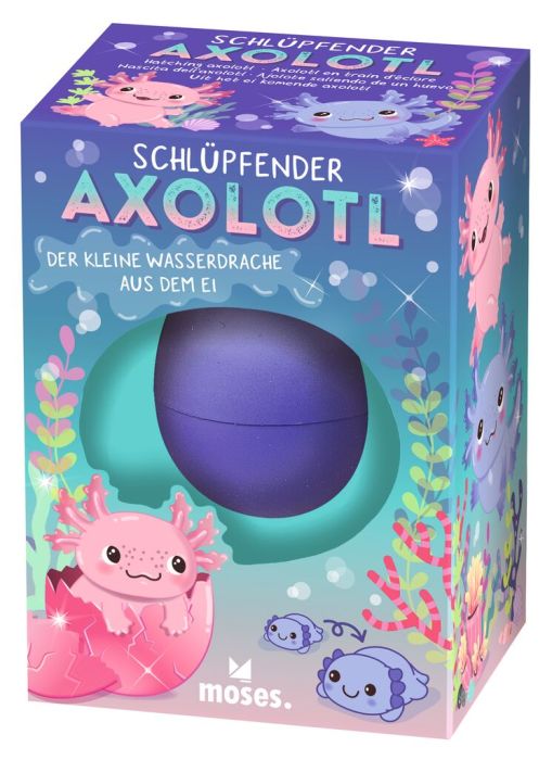 Hatching Axolotl, Purple