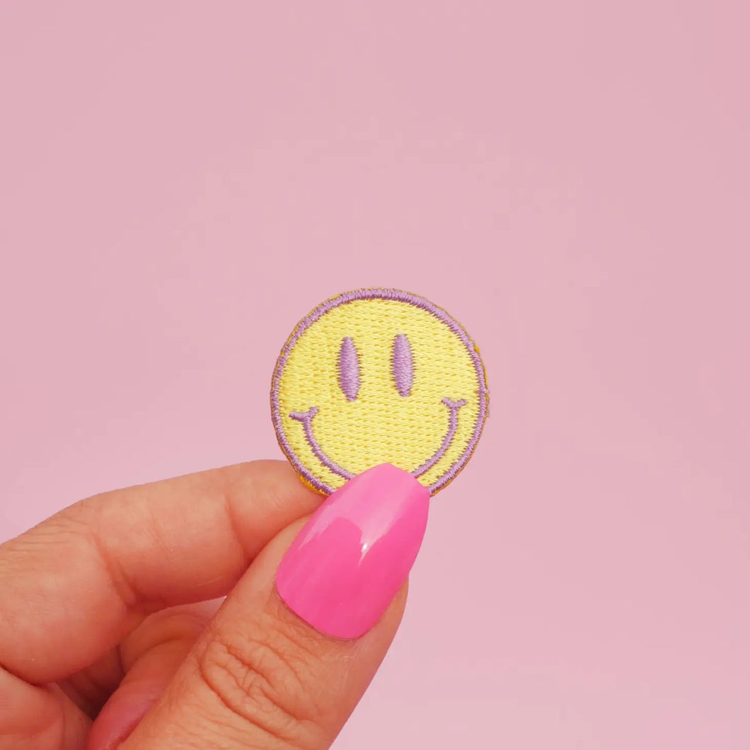 Iron-On Patch ''Mini Smiley''