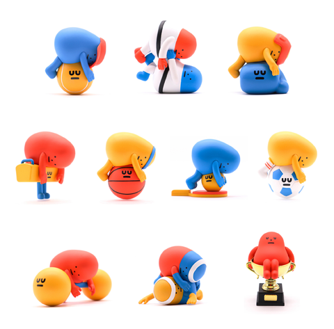 „SML Sticky Monsters Lab“ Sports Series Blind Box