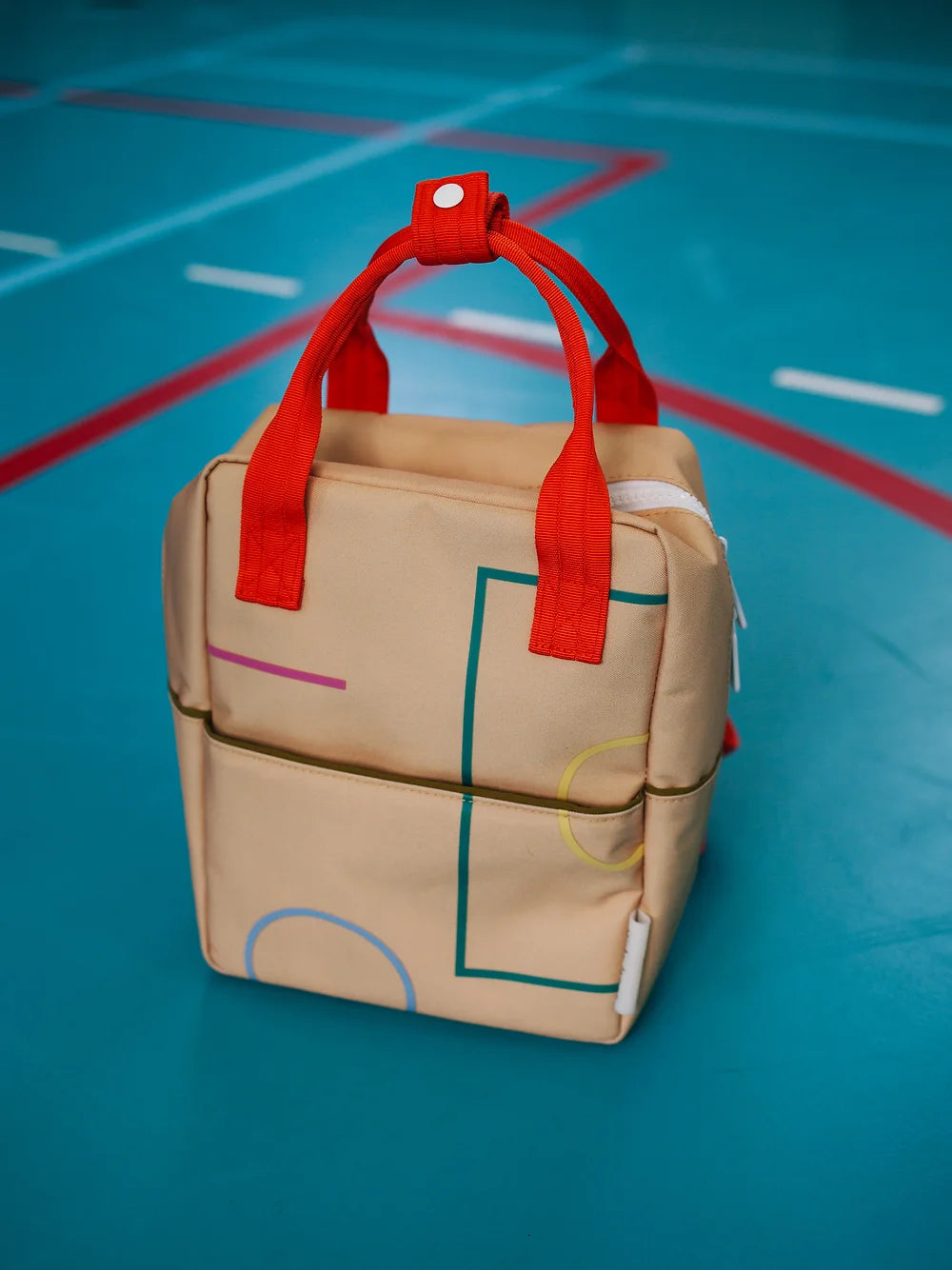 Backpack Special Edition ''Gym Floor'' Small + Chest Strap