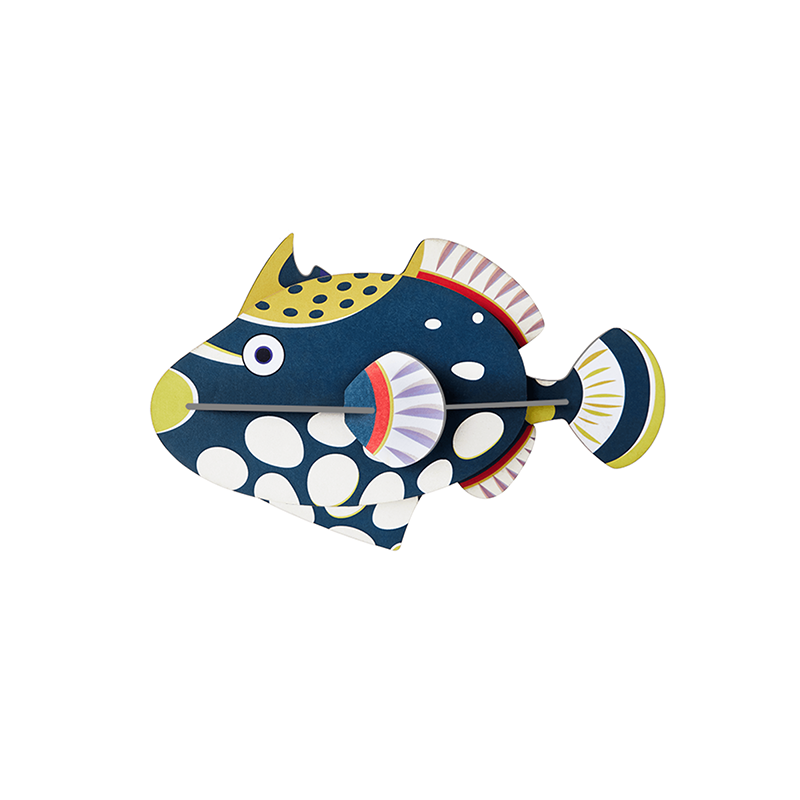 ''Clown Triggerfish'' Wanddekoration