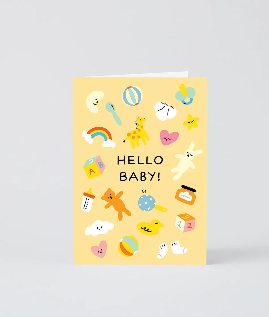 ''Hello Baby'' New Baby Card