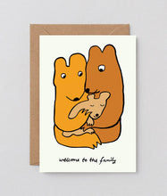 Lade das Bild in den Galerie-Viewer, &#39;&#39;Welcome to the Family&#39;&#39; New Baby Card
