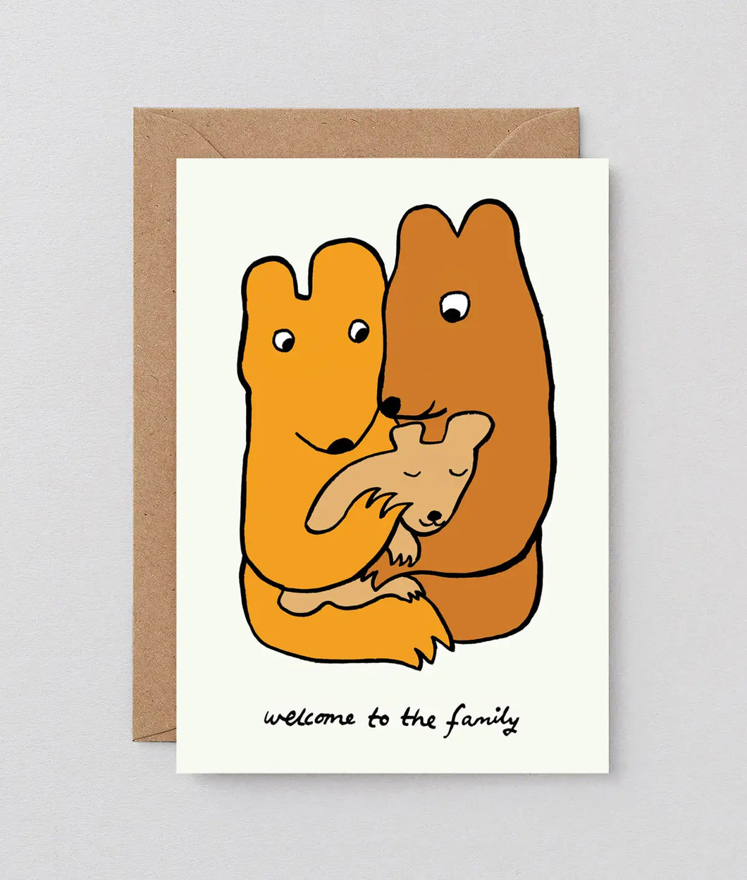 ''Welcome to the Family'' New Baby Card