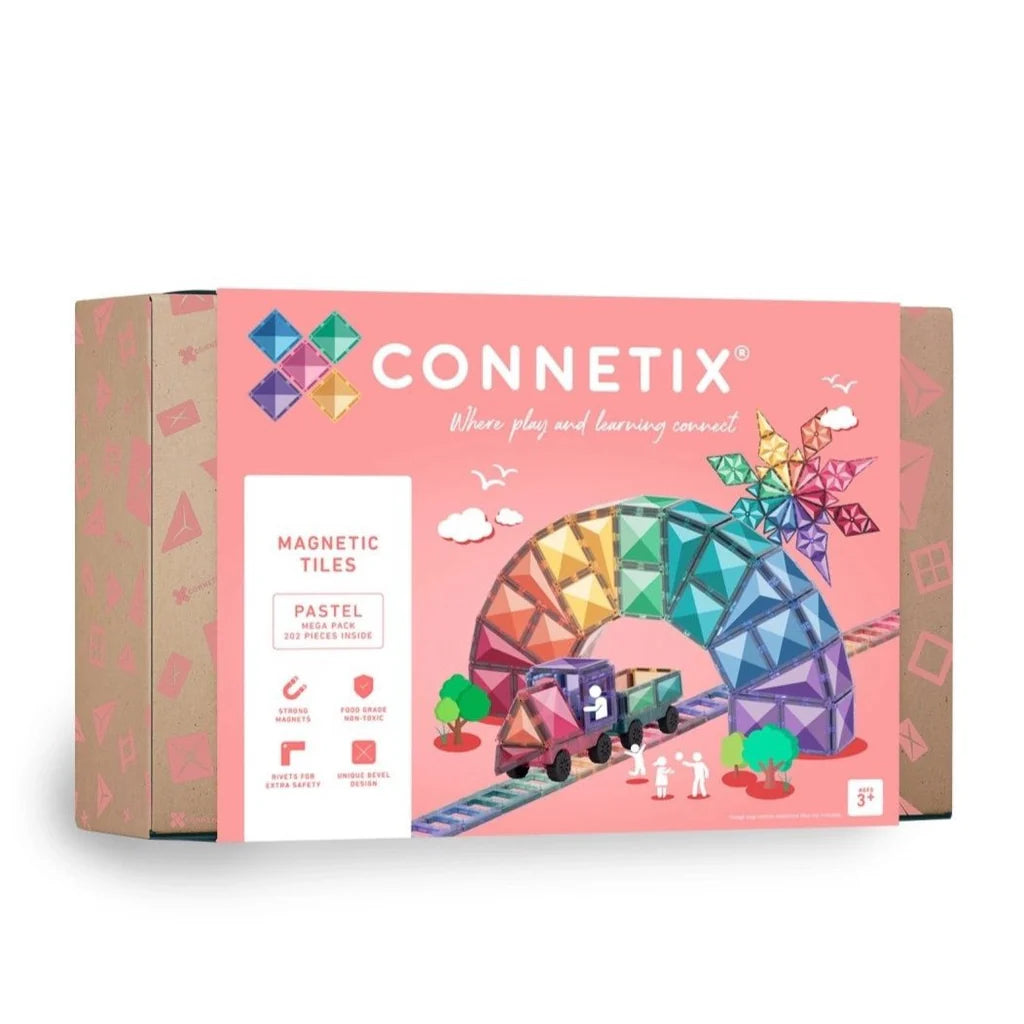 Connetix ''202-teiliges Pastell-Megapaket EU''