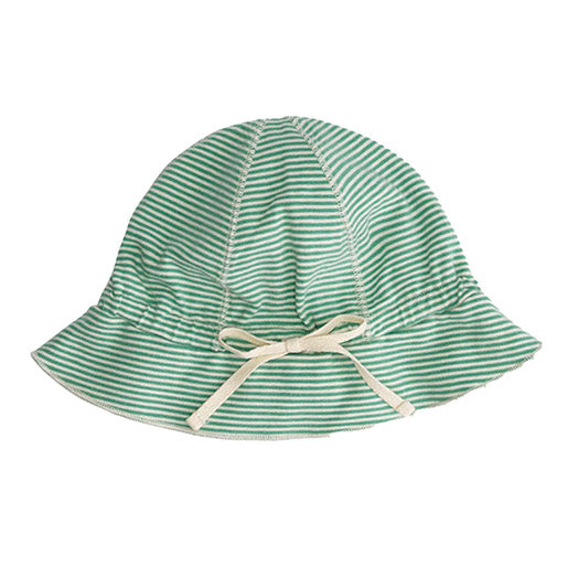 Baby-Sonnenhut „Bright Green“ GOTS Bio-Baumwolle