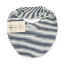 Lade das Bild in den Galerie-Viewer, Baby Bib GOTS Organic Cotton, Blue Cream
