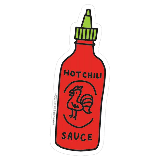 ''Hot Sauce'' Vinyl Sticker