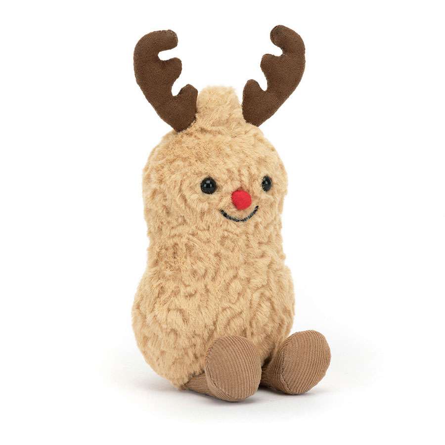 Stofftier ''Jellycat Amusable Peanut Reindeer''