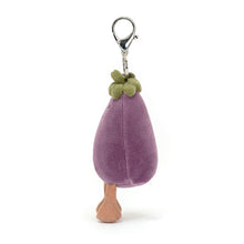 Lade das Bild in den Galerie-Viewer, Jellycat &#39;&#39;Vivacious Vegetable Aubergine Bag Charm&#39;&#39;
