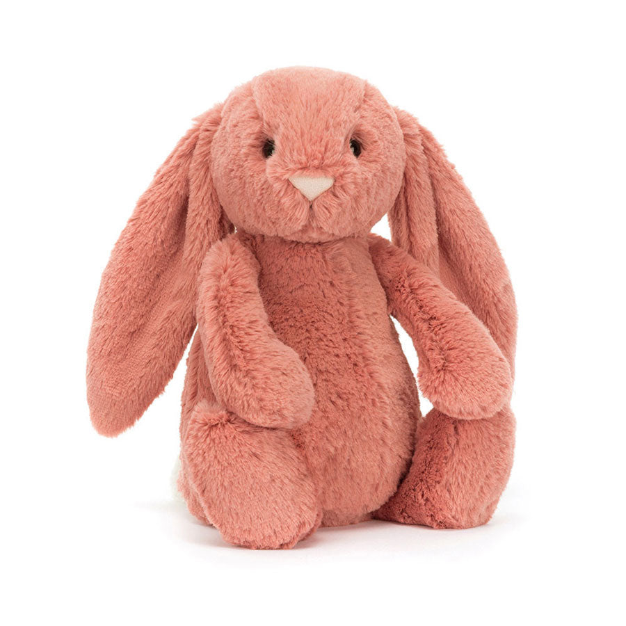 Jellycat Mittelgroßes Plüschtier „Bashful Sorrel Bunny“.