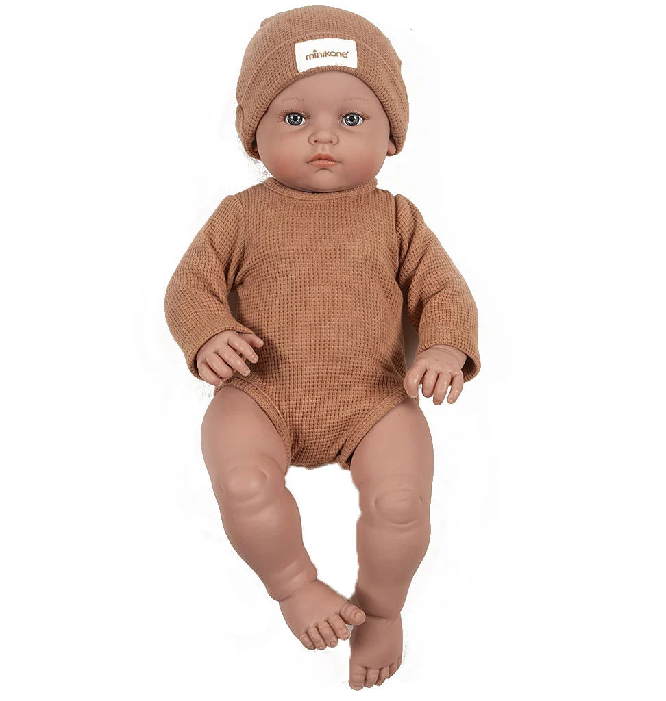 Minikane Bambinis Puppenkleidung ''Body & Hat'' Honeycomb 47cm