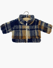 Load image into Gallery viewer, Doll Jacket &#39;&#39;Tartan Sherpa&#39;&#39; 34 &amp; 37cm dolls
