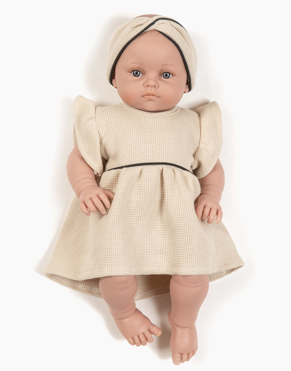 Minikane Bambinis Puppenkleidung ''Daisy Dress & Stirnband Set'' 47cm