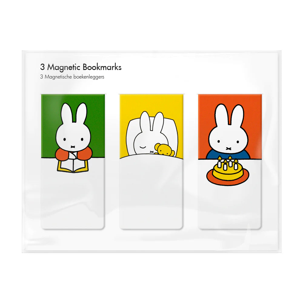 Miffy magnetisches Lesezeichen-Set „Miffy at Home“