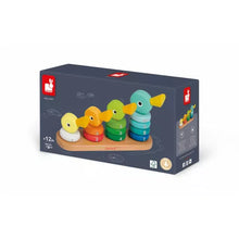 Lade das Bild in den Galerie-Viewer, Wooden Stacking Toy &#39;&#39;Zigolos Ducks&#39;&#39;
