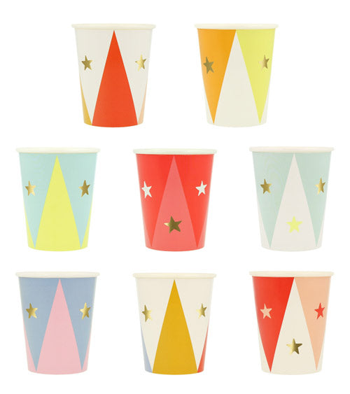 Circus Party Cups