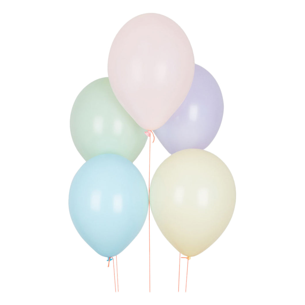 Latexballons 10er-Set ''Pastel Mix''